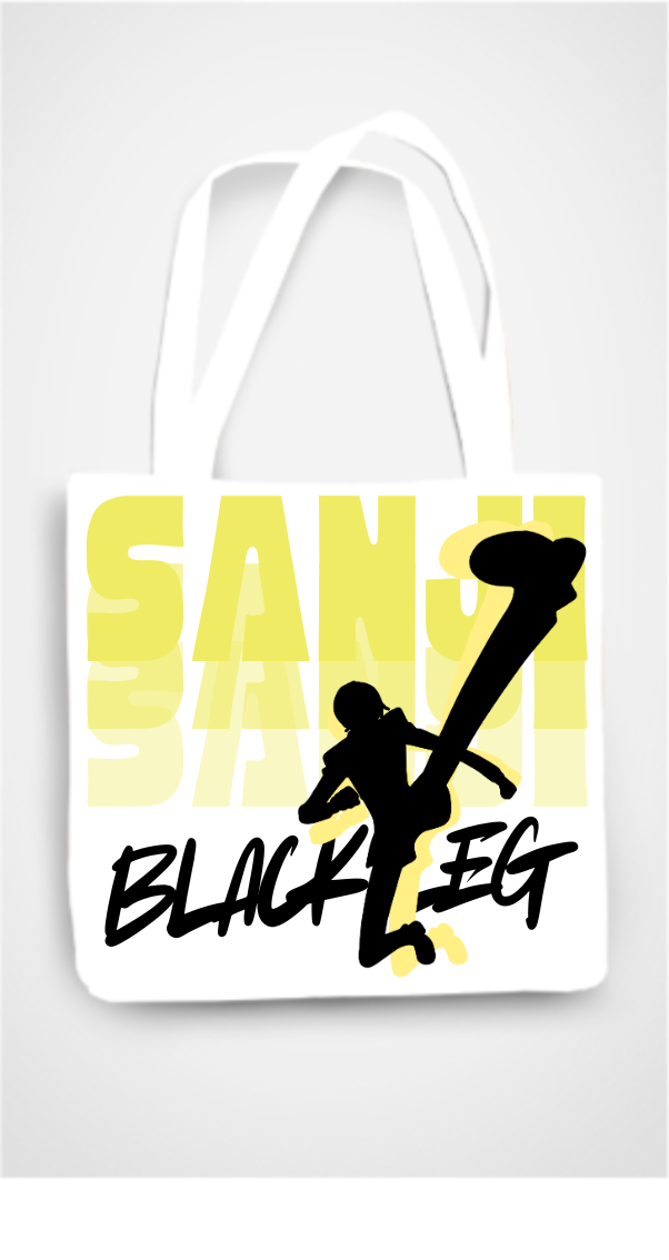 SANJI Zipper Tote Bag