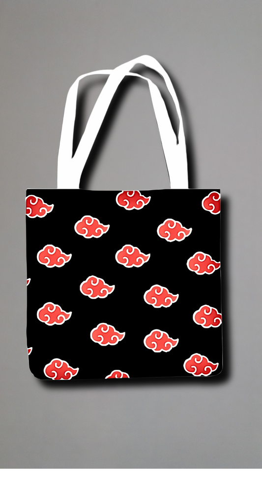 AKATSUKI Zipper Tote Bag