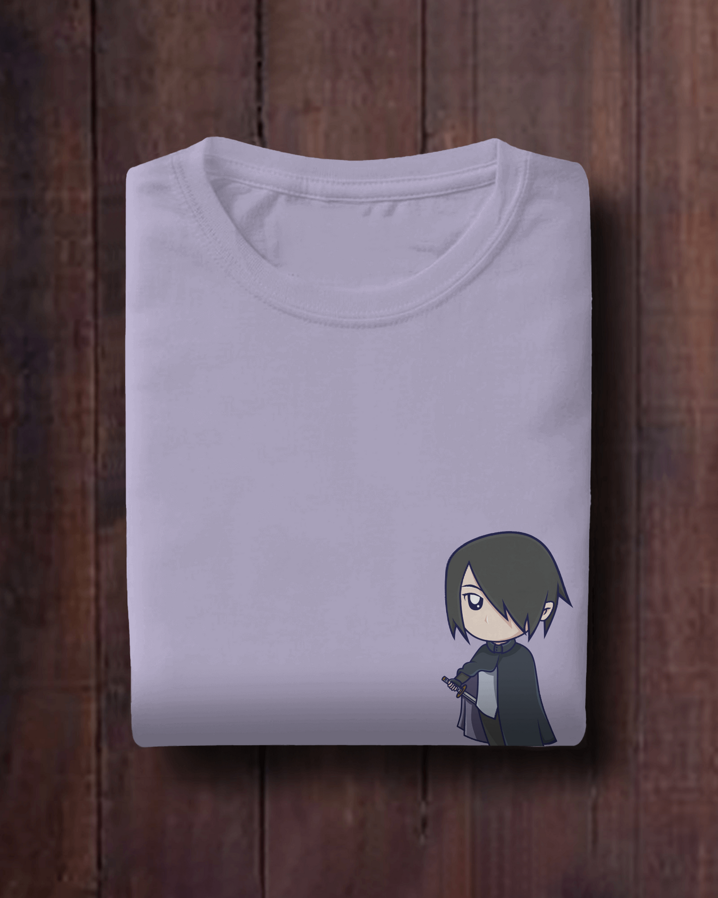 SASUKE Unisex Oversized Lavender T-shirt